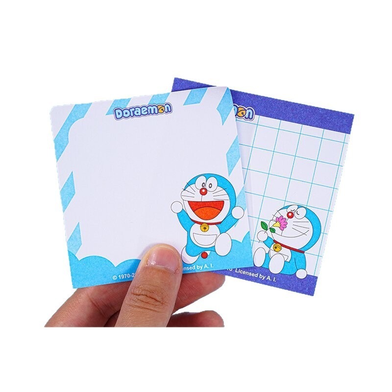 Is Stationery Office Supply - 4 Buah Catatan Tempel Doraemon Perlengkapan
