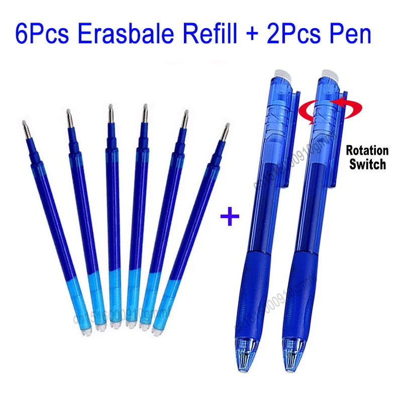 6 + 2 buah/set 0.7MM pena Gel  - Gel Ink Pen Set ulasan dan harga