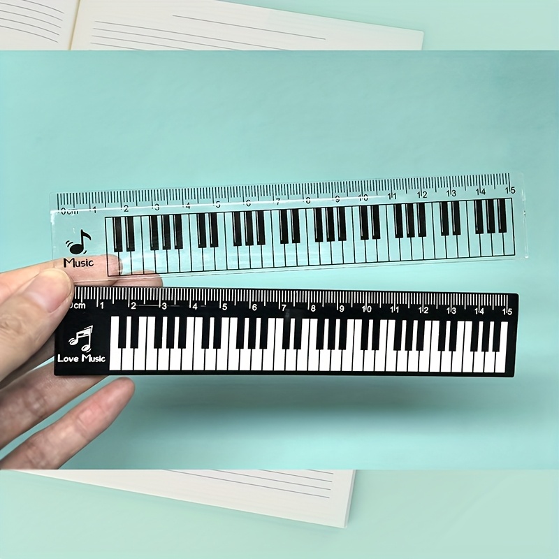 2 Buah/Set Penggaris Pola Keyb - Ruler Set Transparent ulasan dan harga