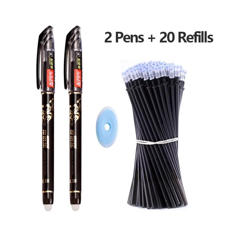 23 PCS Set Pulpen Gel yang Dap - Gel Ink Pen Set ulasan dan harga