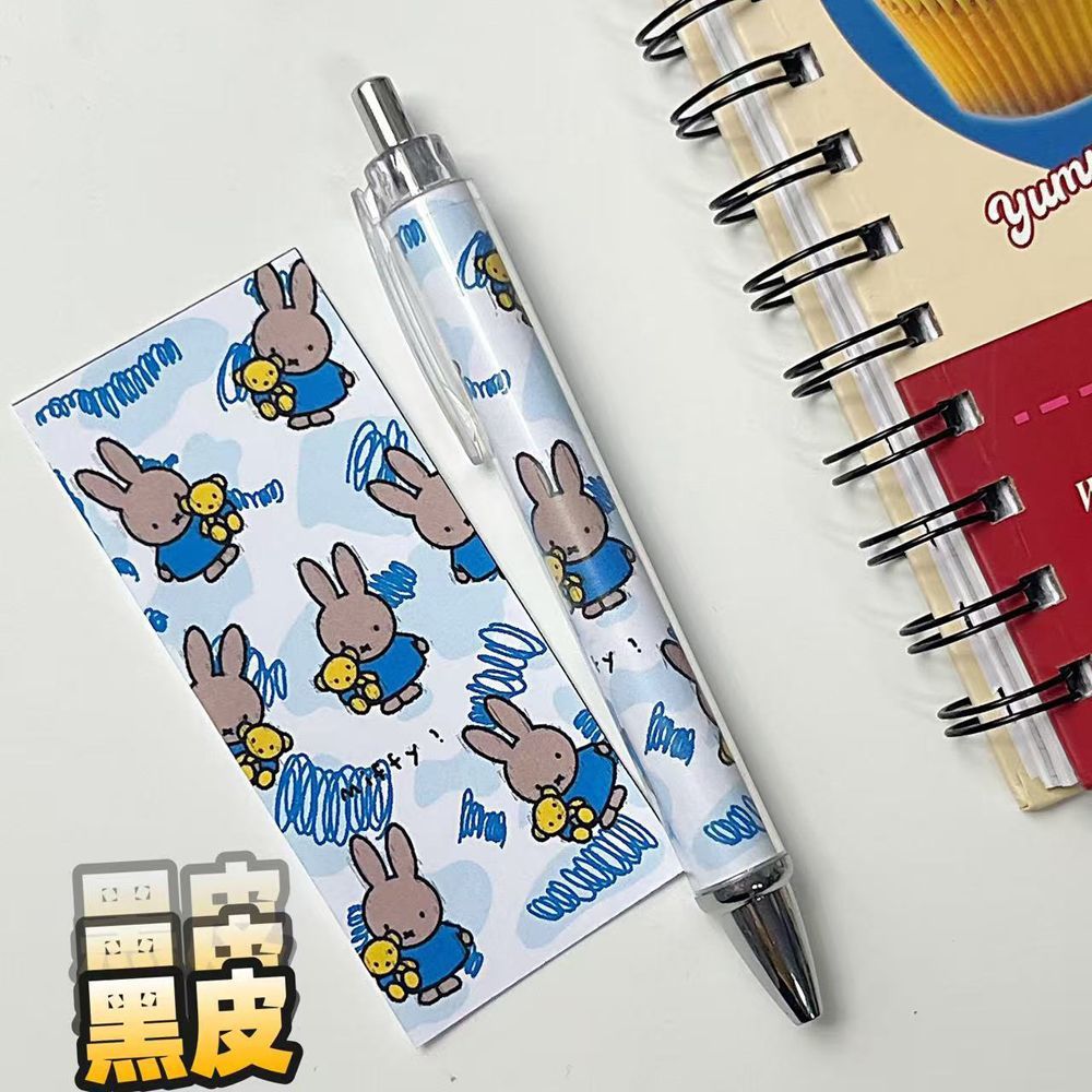 Pulpen Gel Miffy Rabbit Baru W - Gel Ink Pen Set ulasan dan harga