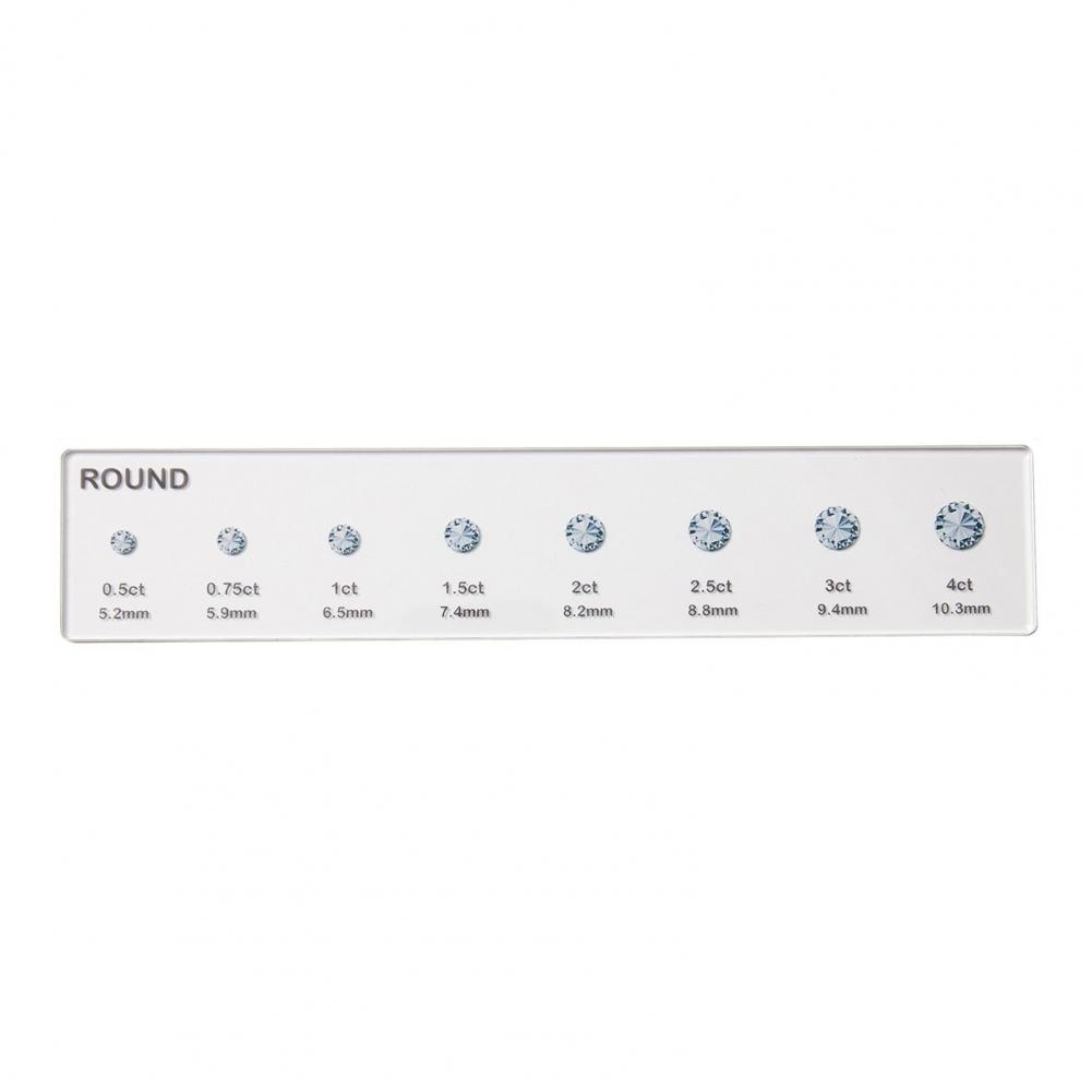 Penggaris Ukuran Rhinestone 3p - Ruler Set Transparent ulasan dan harga