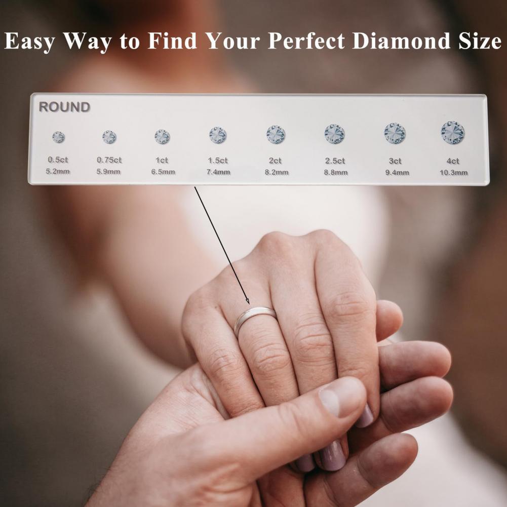 Penggaris Ukuran Rhinestone 3p - Ruler Set Transparent ulasan dan harga
