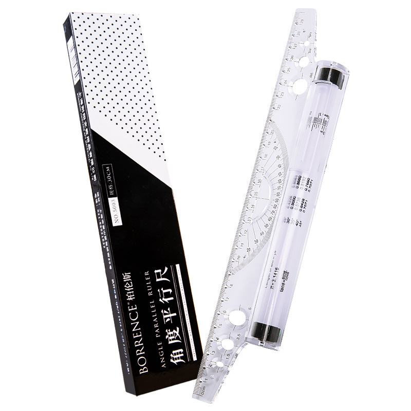 Penggaris Roller paralel trans - Ruler Set Transparent ulasan dan harga