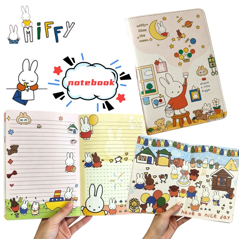 Buku Catatan Baru B6 Miffy Luc - Stationery Supplier ulasan dan harga
