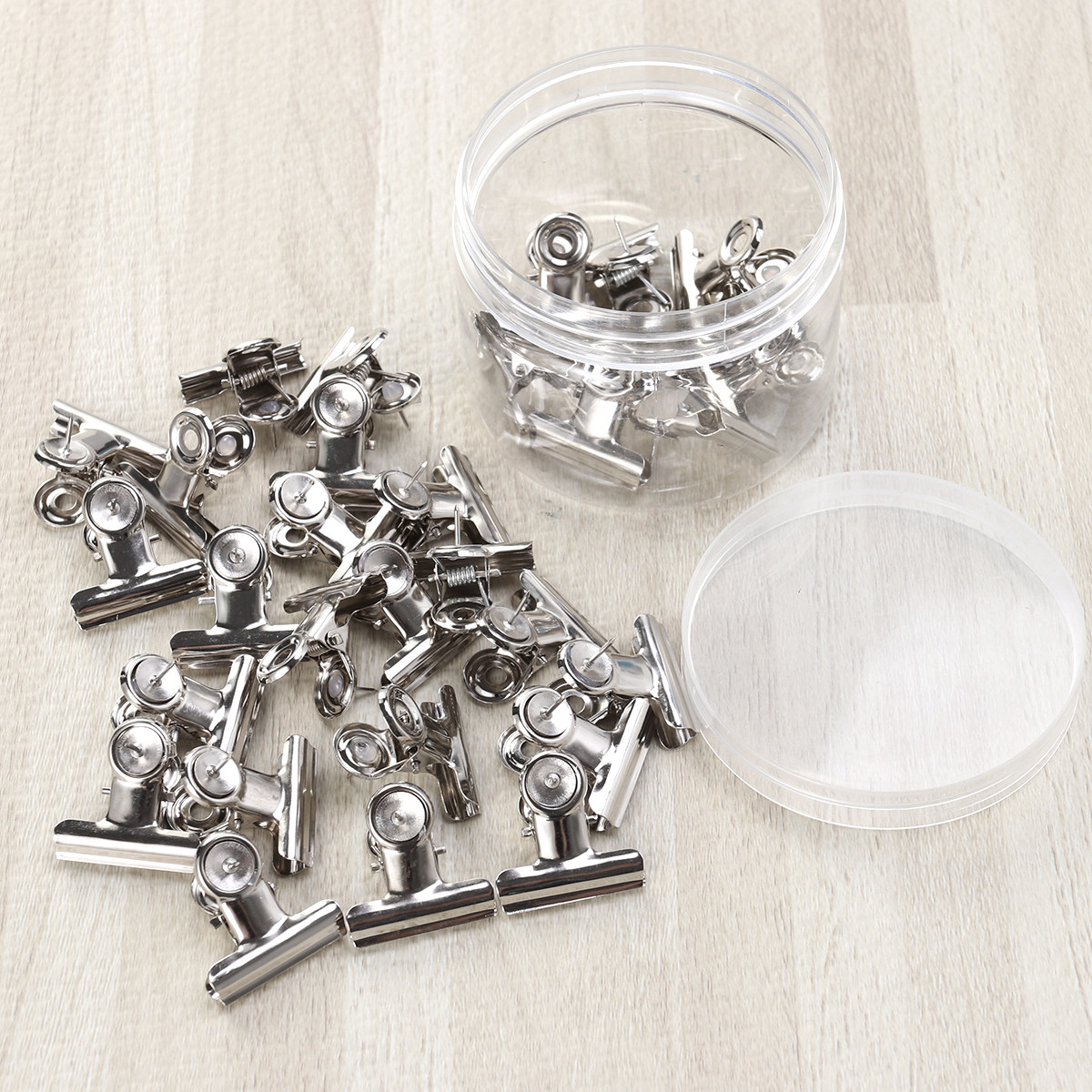 30 Buah Klip Binder Kepala Bul - Is Stationery Office Supply ulasan dan harga